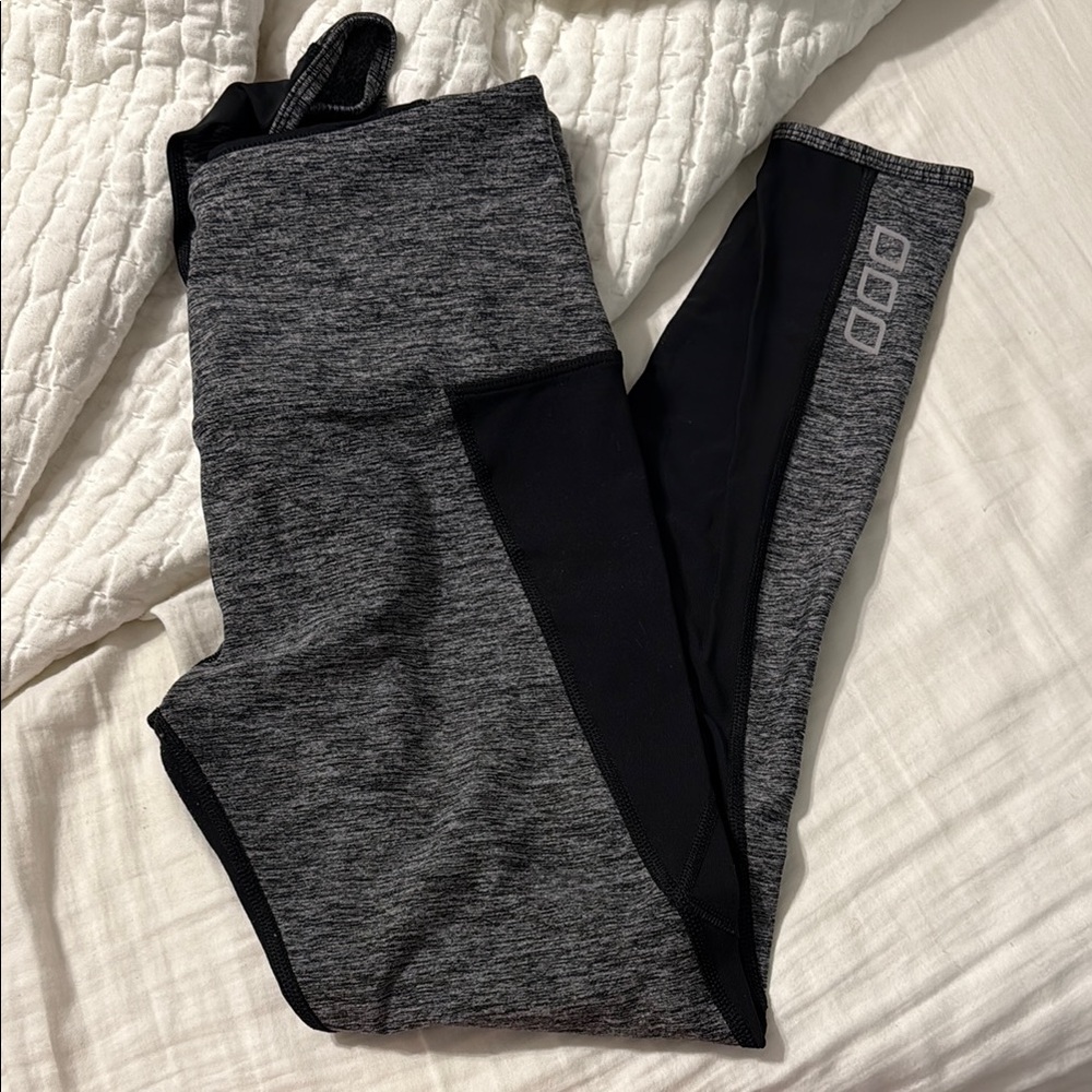 Lorna Jane Gray and Black Leggings